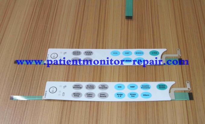 Los accesorios médicos del monitor paciente de GE B30 abotonan la etiqueta engomada/el tablero dominante/el tablero del botón/el panel de la llave