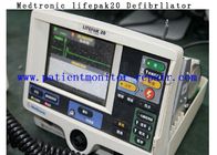 La máquina original del Defibrillator de Medtronic lifepak20 de la reparación del monitor paciente parte
