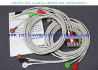 El equipamiento médico de  parte la referencia 989803104521 del Leadwire/de los cables M1625A de ECG