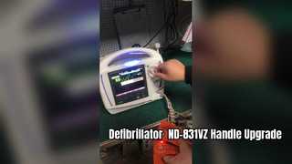 Revisión del mango del desfibrilador Nihon Kohden tec-5621k Paddle ND 831V