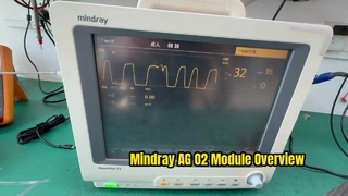 Mindray AG y O2 Módulo 115 023943 00 Descripción general