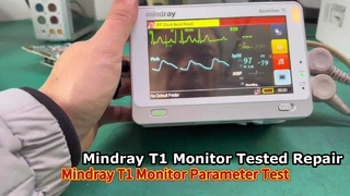 Monitor de paciente Mindray T1 probado en excelentes condiciones