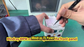 Cubierta del panel frontal de la pieza del monitor de paciente Mindray T5