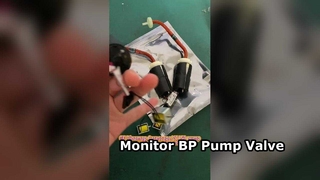 Reparación de la válvula de la bomba IBP del monitor de paciente