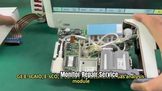 Servicio de reparación del módulo de gas del monitor médico