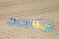 Piezas del equipamiento médico de Keypress del silicio del monitor paciente de Edan M3