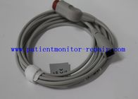 Accesorios 12 Pin Monitor Invasive Voltage Cable del equipamiento médico de IBP para el interfaz de Abbott